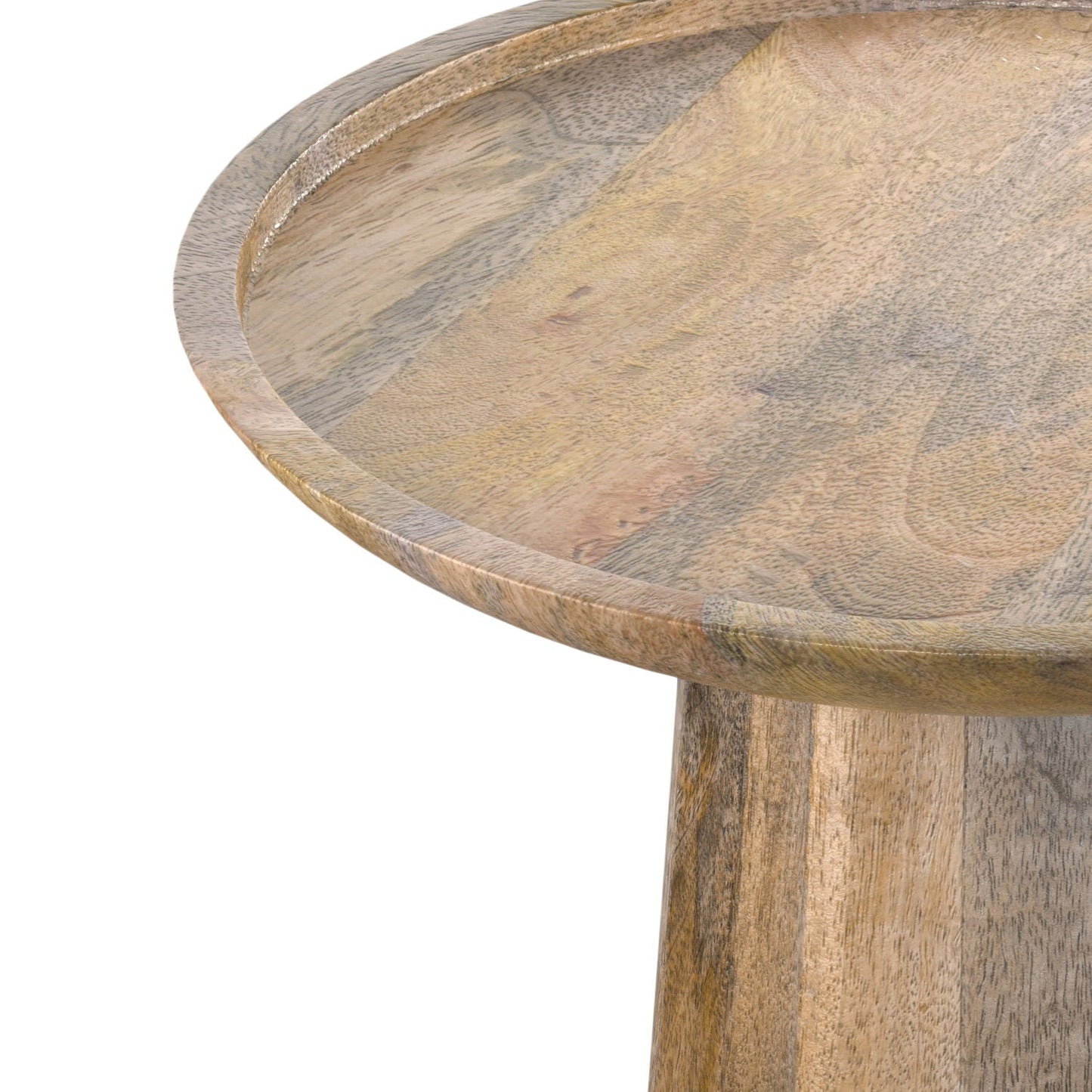 Natural Wooden Accent Table