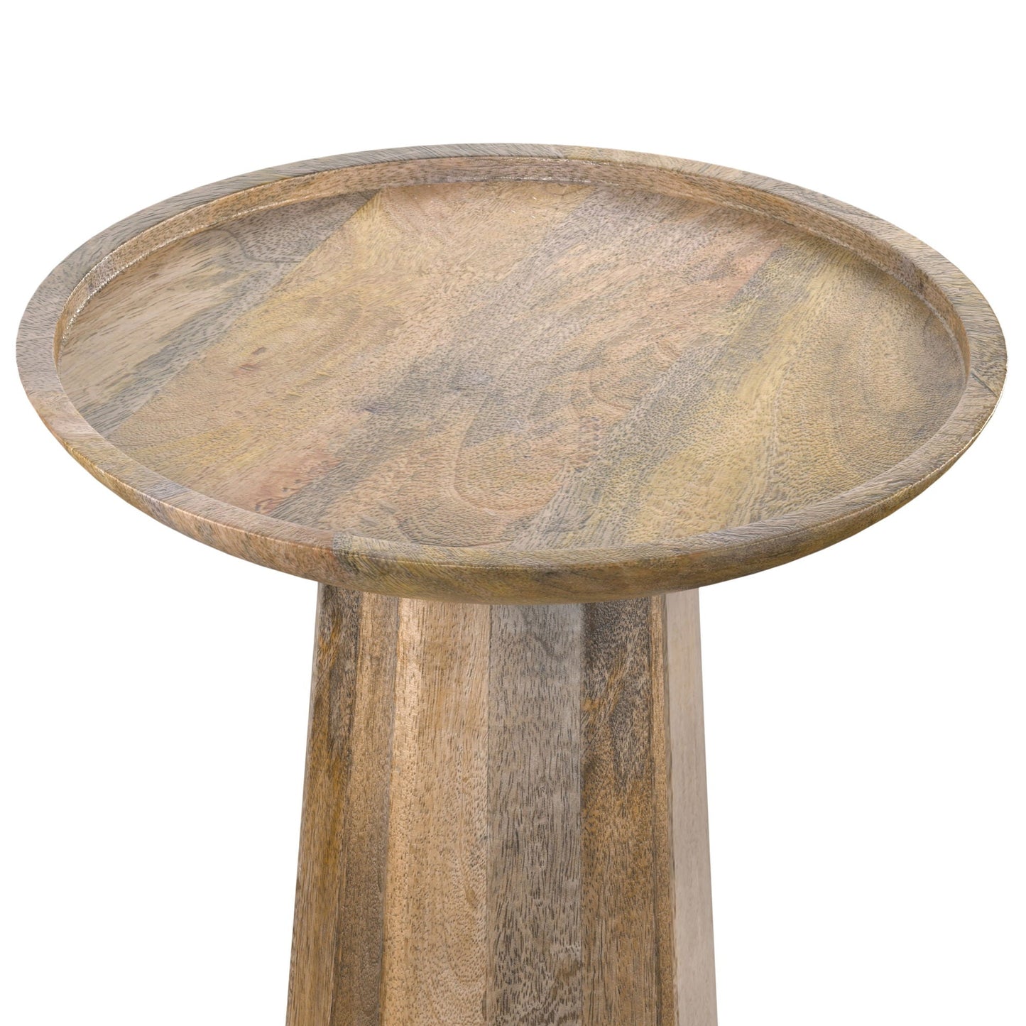 Natural Wooden Accent Table
