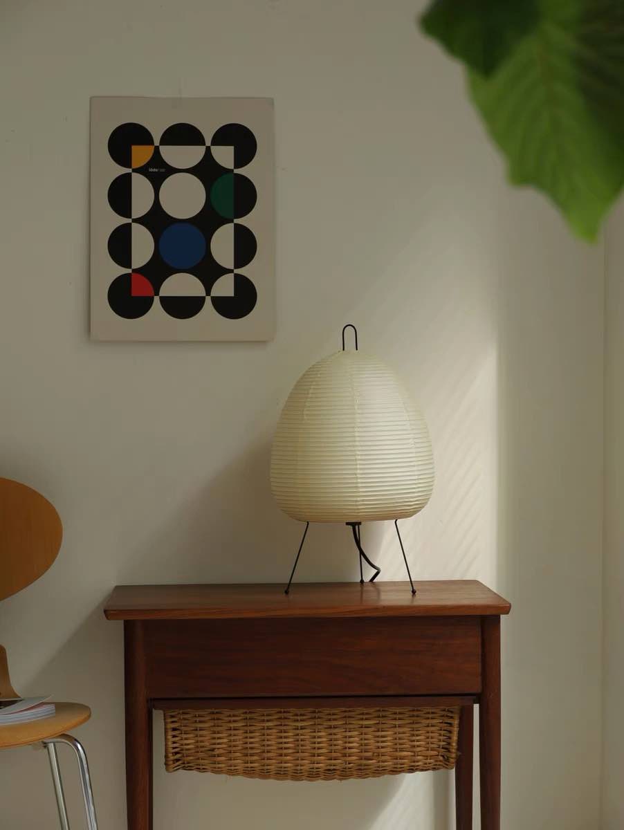 Wabi Sabi Table Lamp - Decorative Japanese Paper Lantern - Wabi Sabi Table Lamp - Decorative Japaness Paper Lantern - INSPECIAL HOME