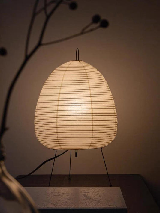Wabi Sabi Table Lamp - Decorative Japanese Paper Lantern - Wabi Sabi Table Lamp - Decorative Japaness Paper Lantern - INSPECIAL HOME